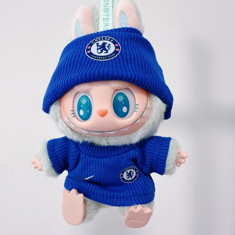 【不含玩偶】切尔西拉布布labubu娃衣帽子衣服针织套装一二三代通用