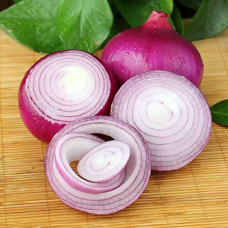 内蒙古新鲜现挖紫皮洋葱圆葱炒菜凉拌水果洋葱时令蔬菜