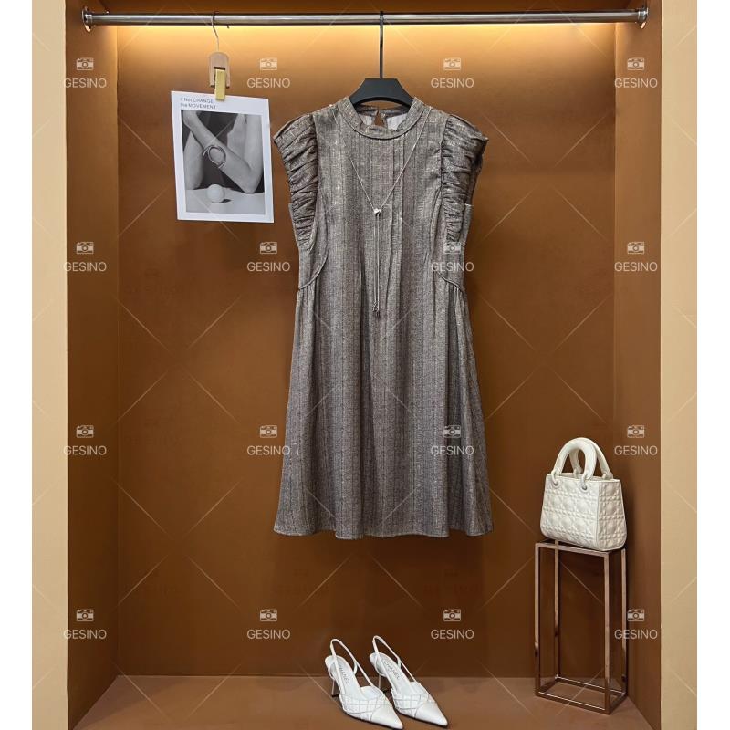 【悠】春夏新款优雅百搭时尚中国风女装连衣裙 XP-2025115