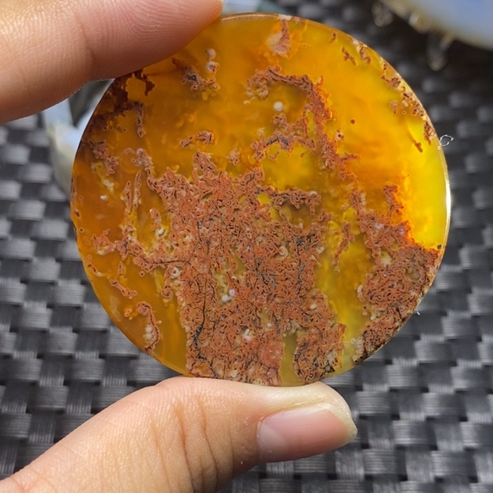 【闪购商品】玛瑙/玉髓颈饰未镶嵌小****呀