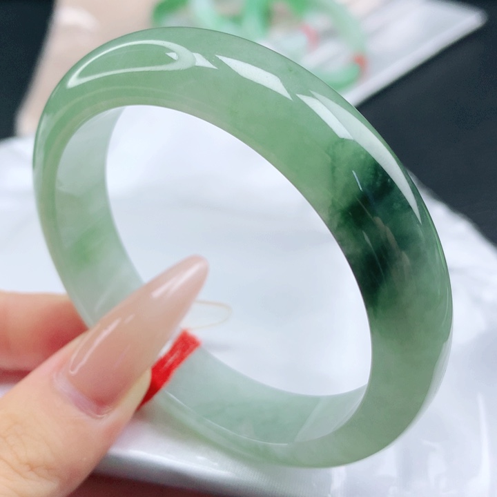 未镶嵌手镯翡翠缅甸天然a货翡翠手镯