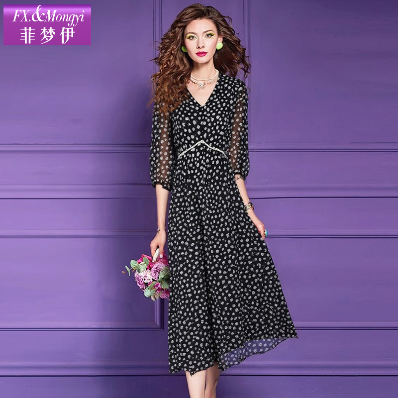 菲梦伊新款时尚连衣裙FXXL1477