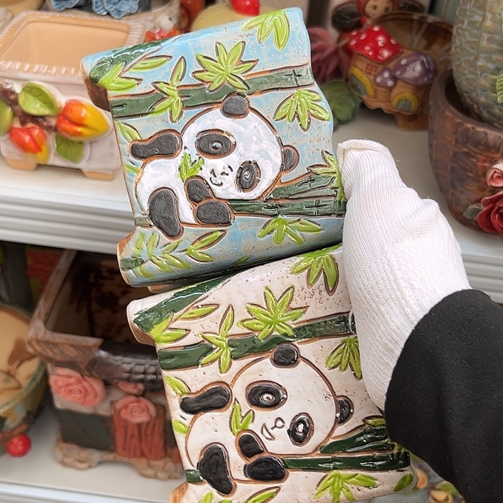 粗陶材质多肉花盆