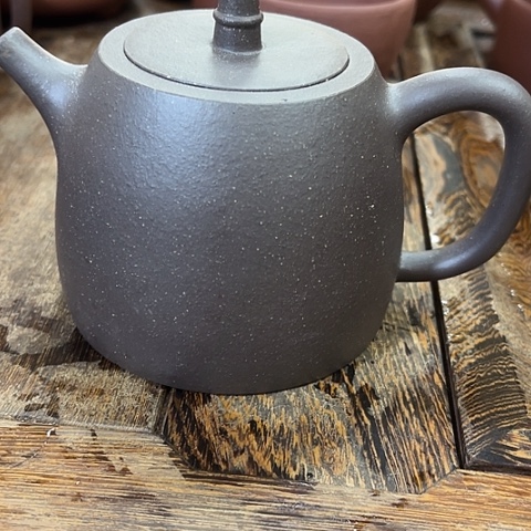 紫砂茶壶天清色汉掇280c c