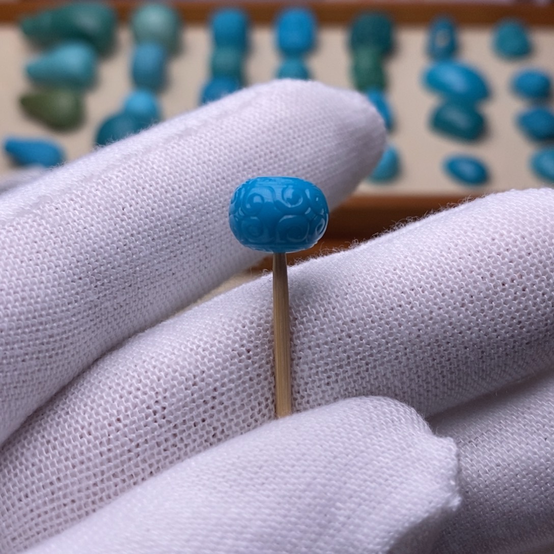 绿松石未镶嵌绿松石回纹10