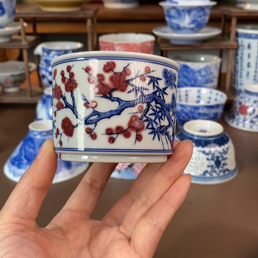 景德镇陶瓷手工手绘