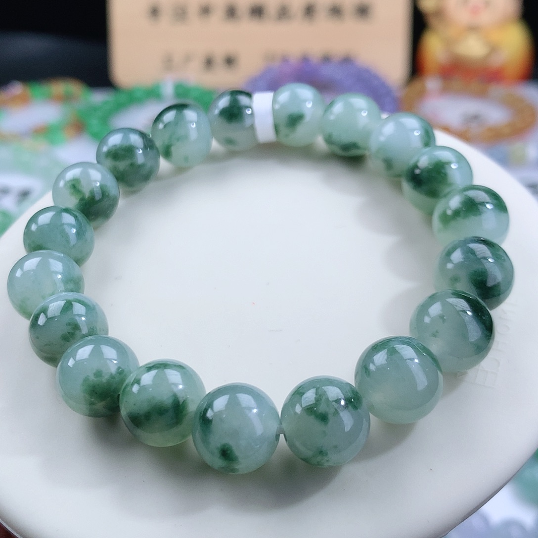 翡翠手链未镶嵌卡10