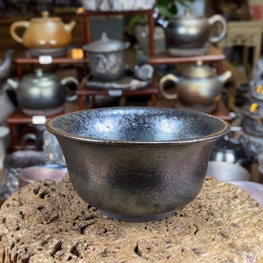 建水紫陶，全手工纯柴烧茶器