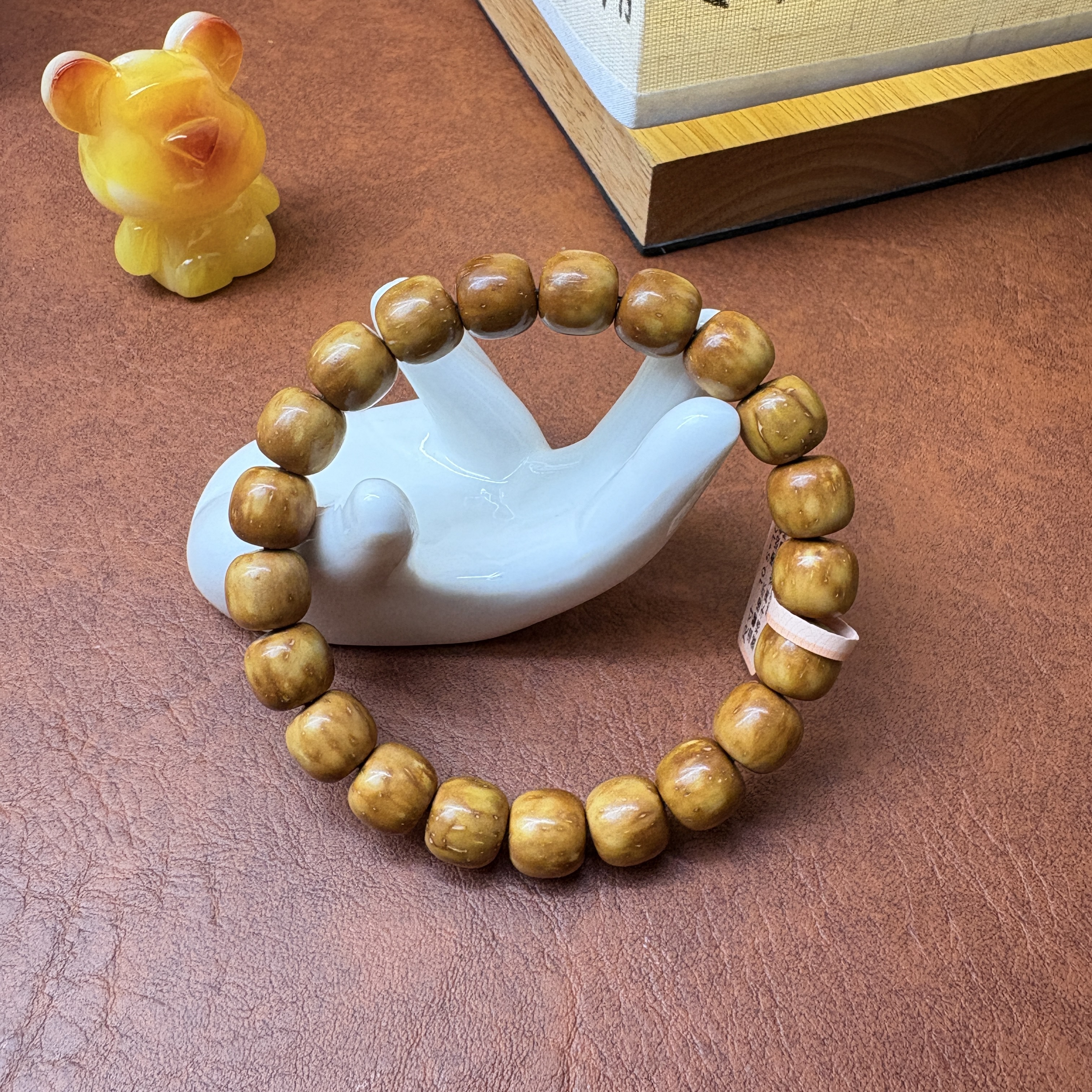 紫金鼠 实心黄金甲花皮老型10.5mm 75-76