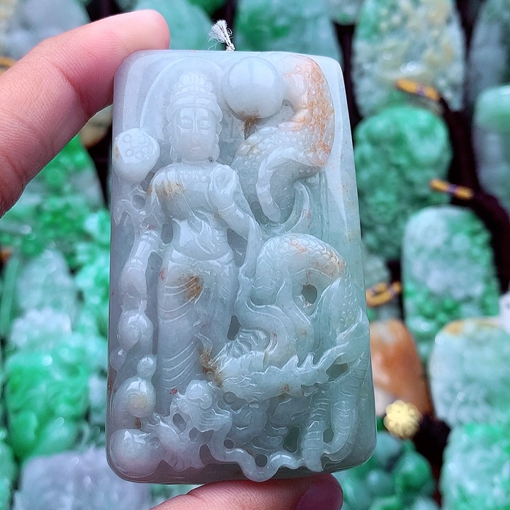 翡翠吊坠(不含链)未镶嵌