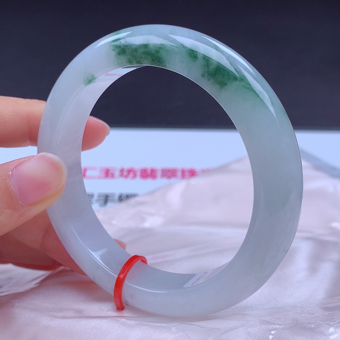 未镶嵌手镯翡翠手镯002054