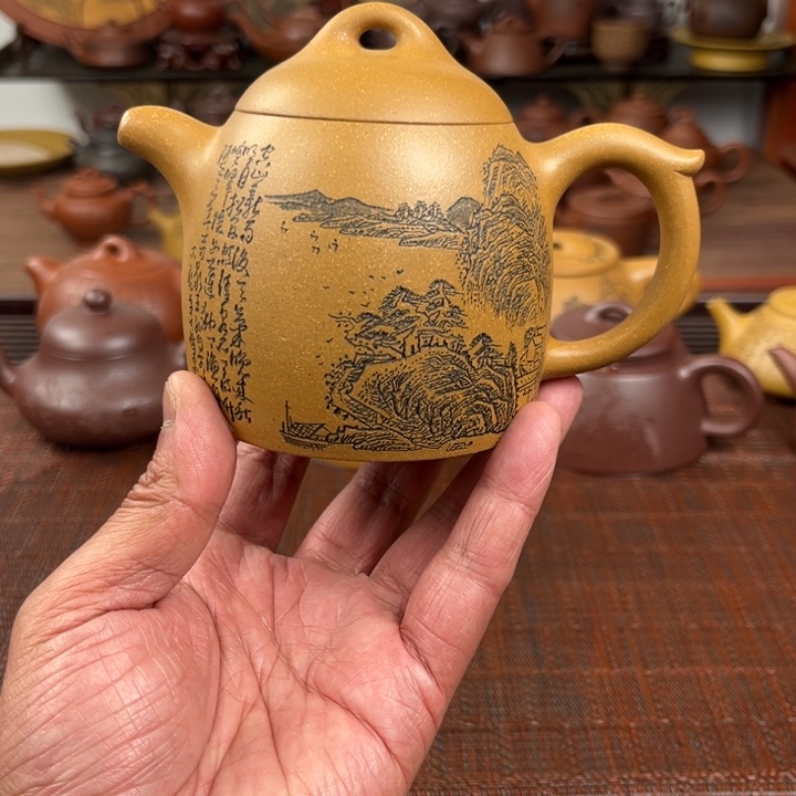 紫砂茶壶稳*紫砂壶秦权