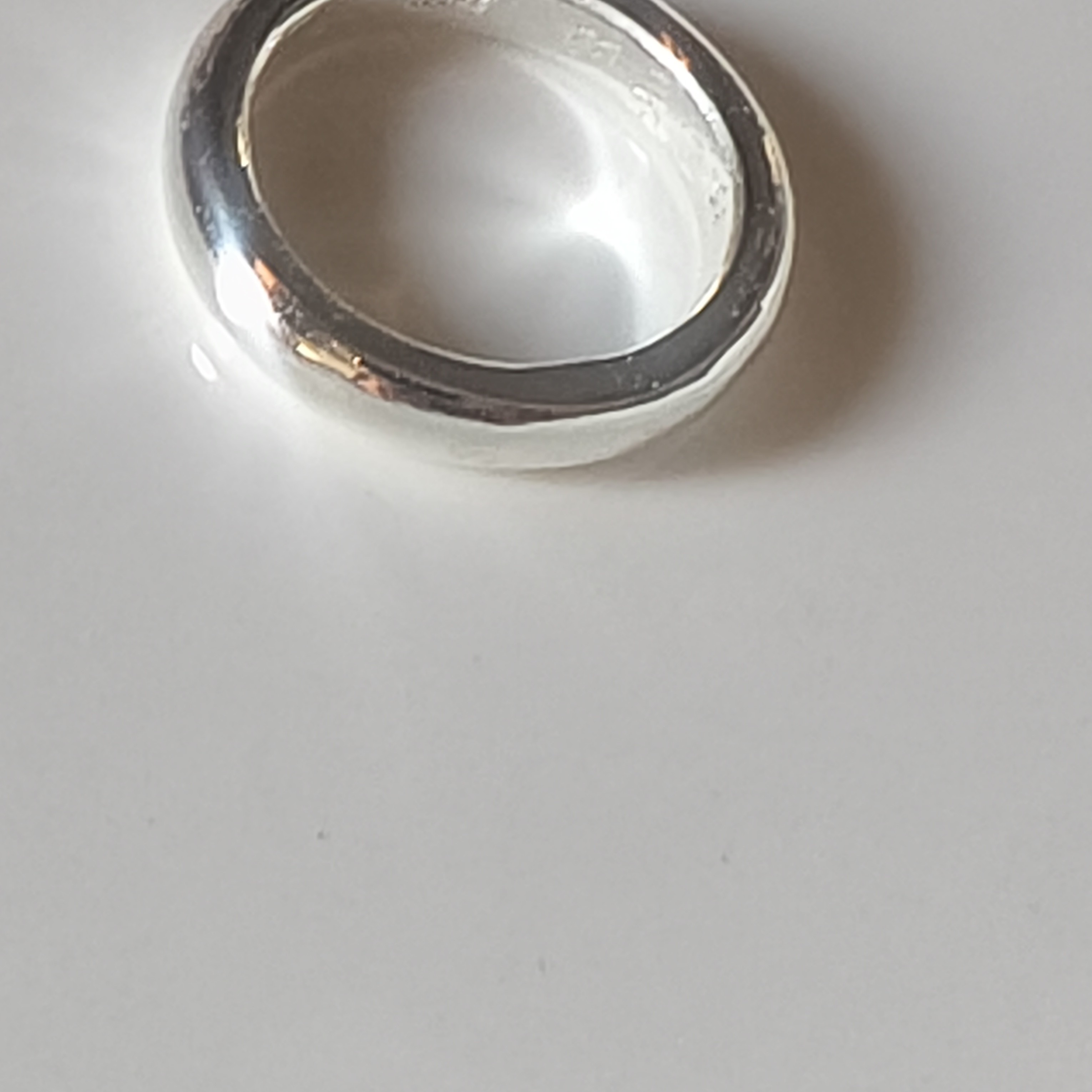 足银银制品 足银999高背泥鳅背戒指