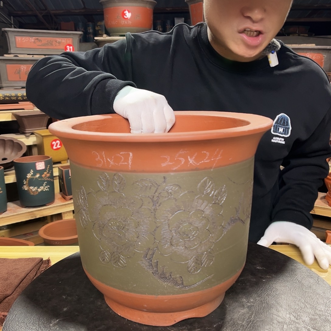 紫砂花盆工厂直发