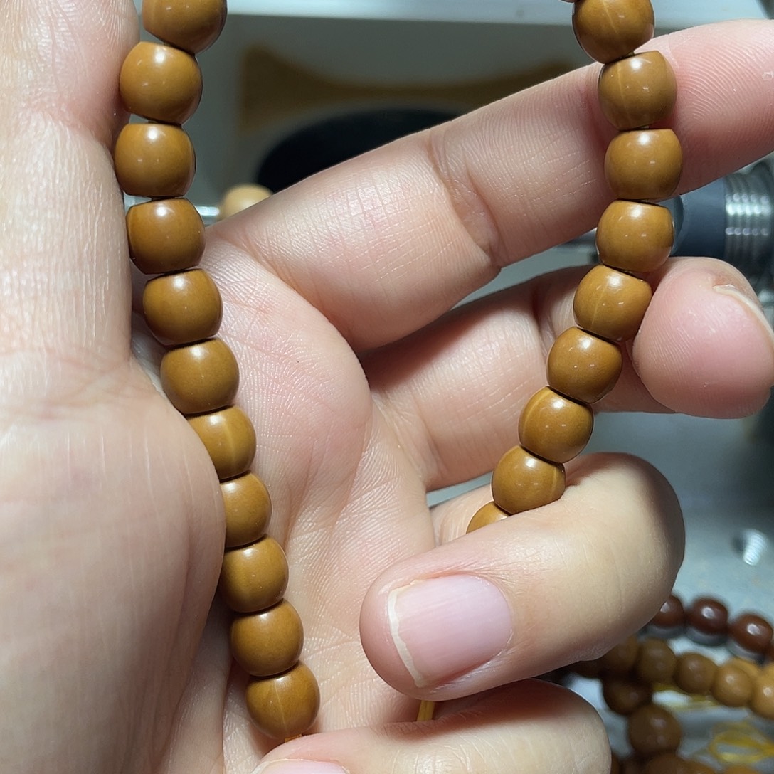 茉***莉吊坠猴头核桃原皮原色直