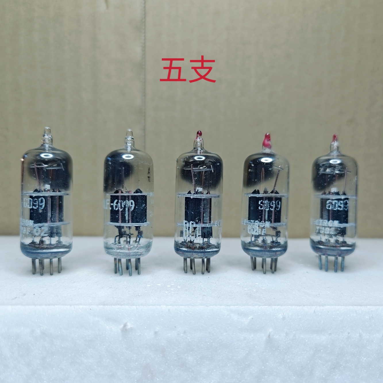 6099全新原装早期RCA(五支)电子管