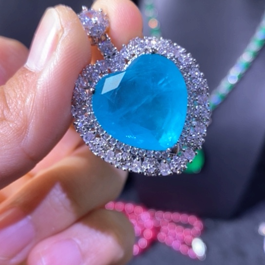 戒指银S925镶嵌红宝石