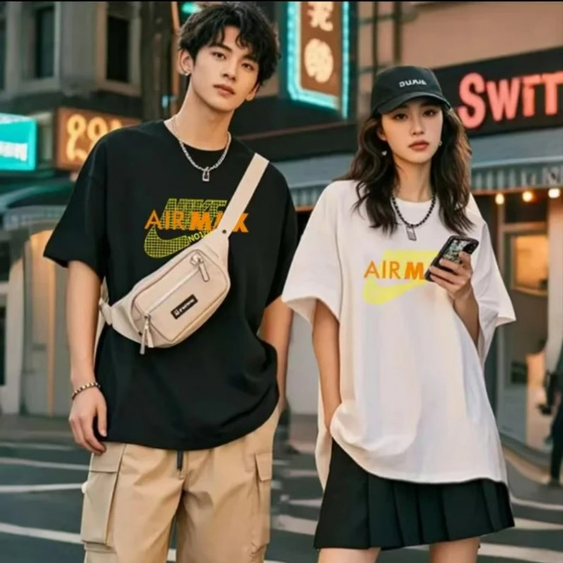 【一折粉丝福利】潮牌男女同款圆领百搭T恤