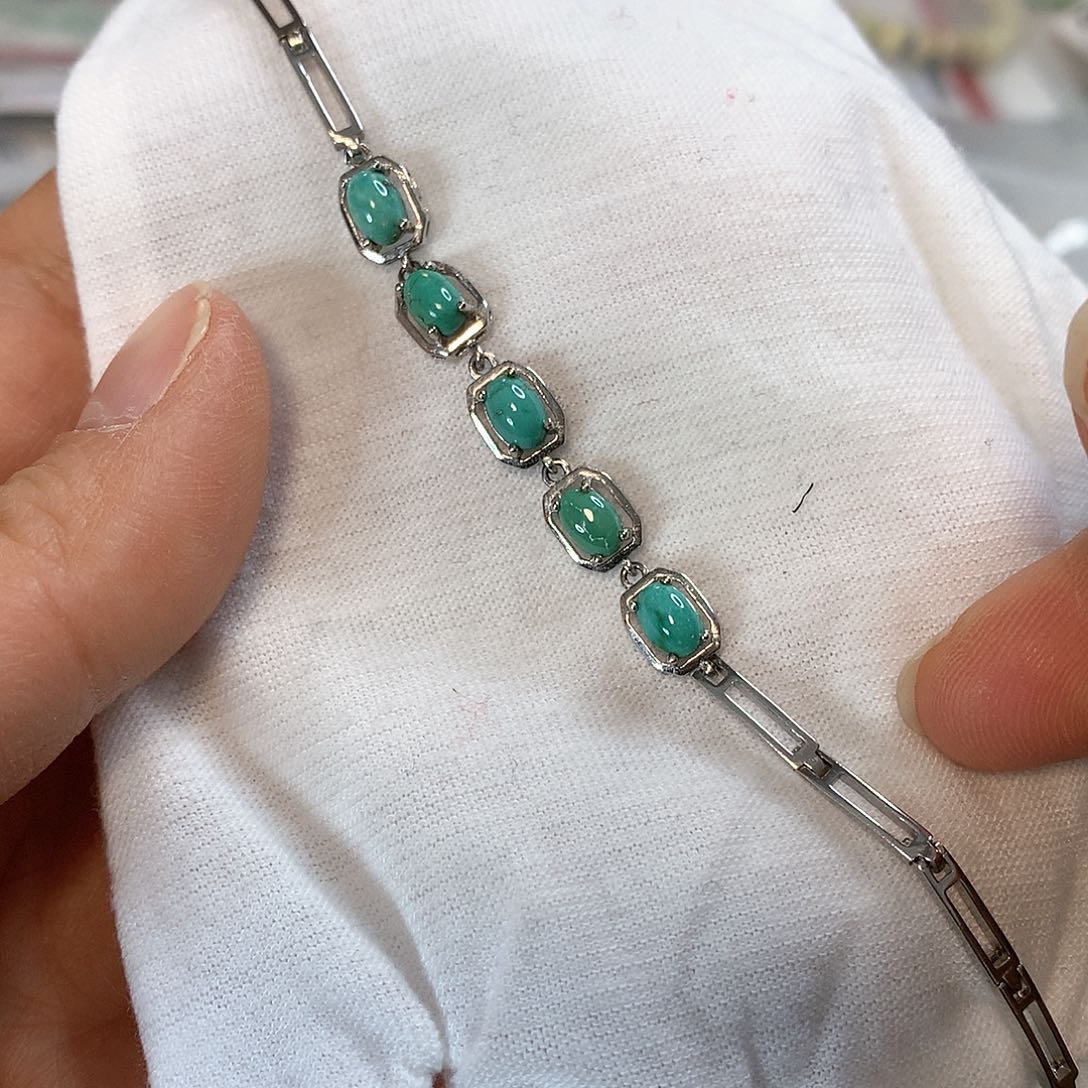 绿松石珠宝奇石未镶嵌