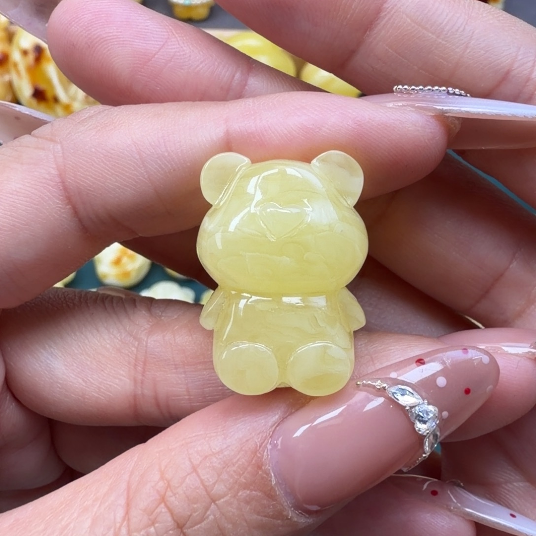 琥珀未镶嵌裸石蜜蜡