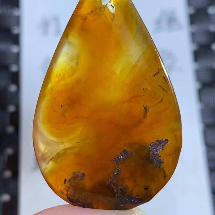 玛瑙/玉髓颈饰合金