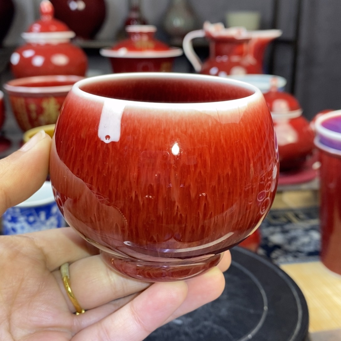 【闪购商品】景德镇名陶坊原矿郎红17号