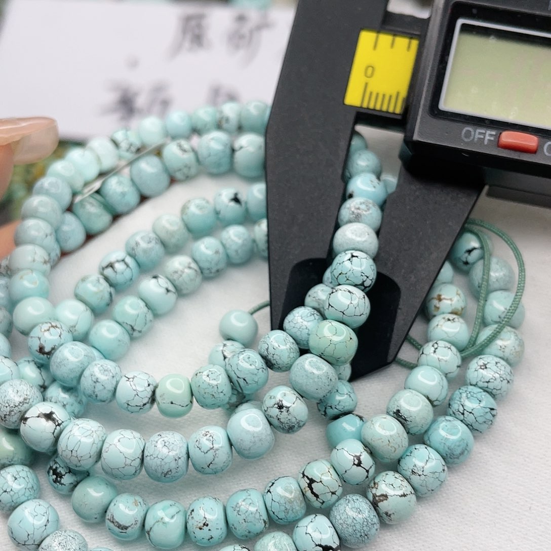 绿松石珠宝奇石足铂镶嵌