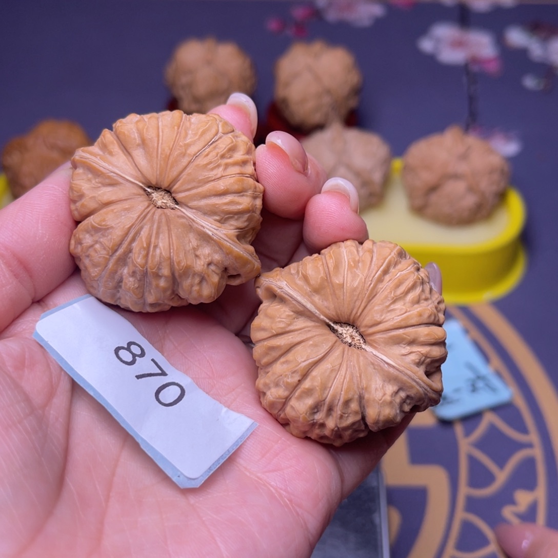 文玩核桃把件南瓜墩 42 870