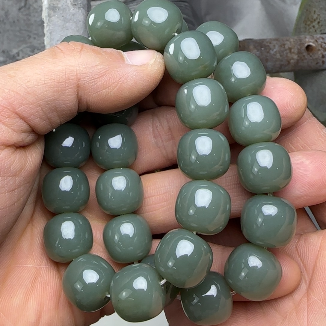 和田玉未镶嵌颈饰多样性拍一发一，16