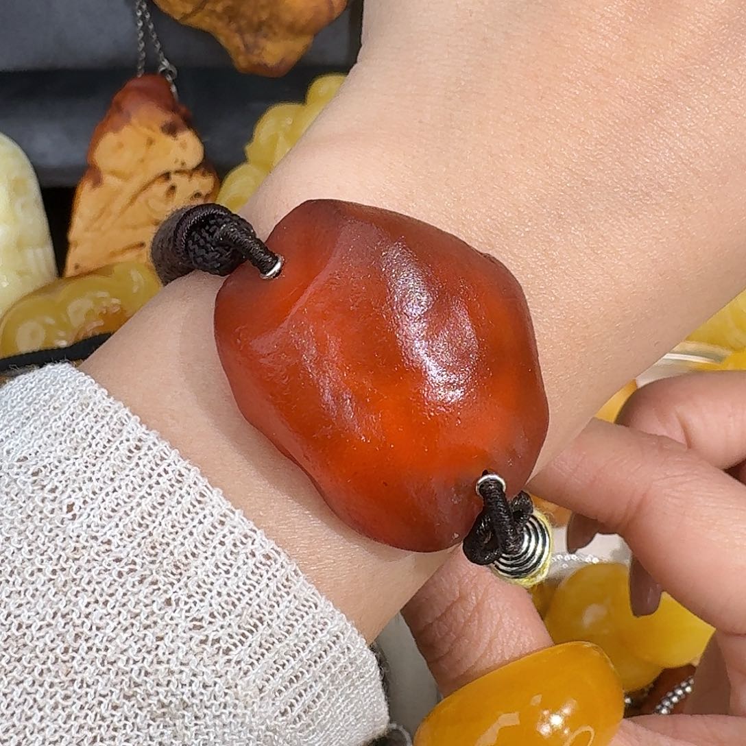 期***～琥珀未镶嵌裸石我