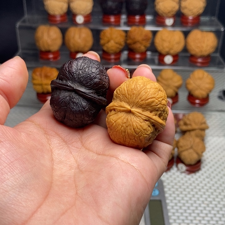 文玩核桃把件双色球33