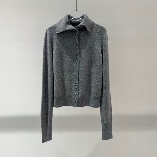 针织衫-135B804173艾家时尚百搭翻领针织衫