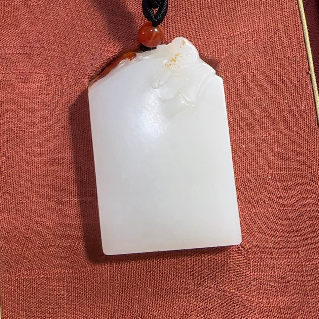 和田玉挂件未镶嵌