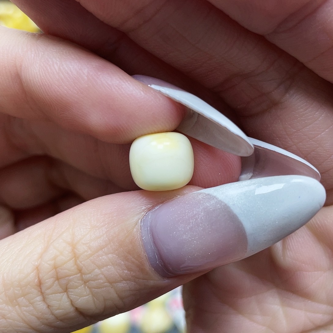 琥珀珠宝奇石未镶嵌༺***༻10.2*9mm微瑕福利款