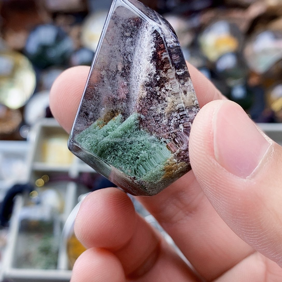 水晶天然水晶透亮光泽未镶嵌