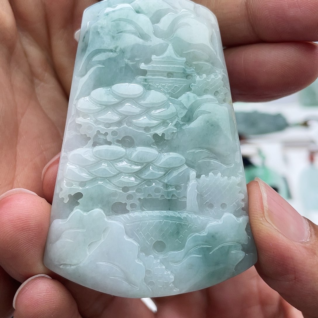 颈饰未镶嵌翡翠翡翠