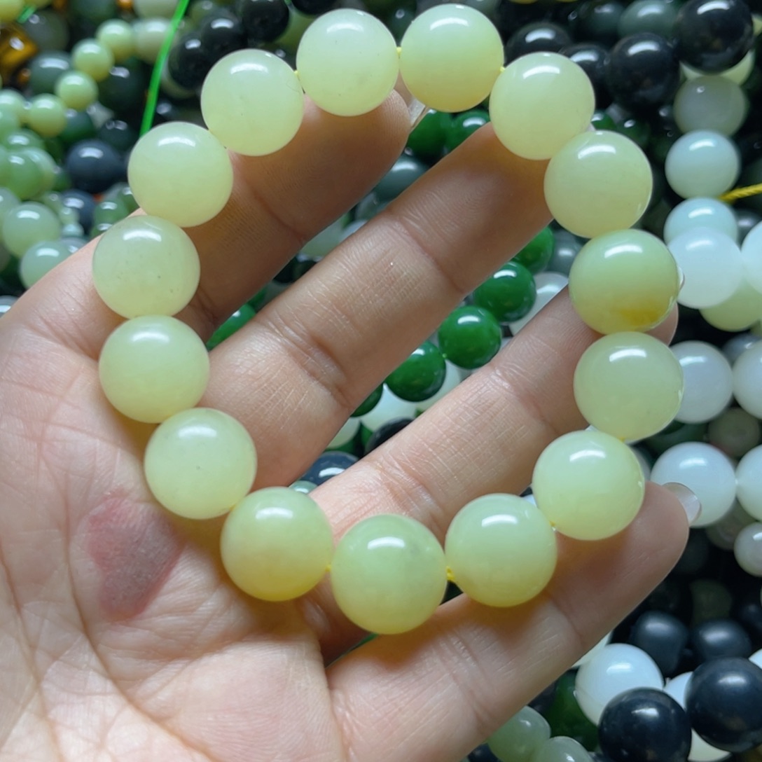 和田玉手链未镶嵌