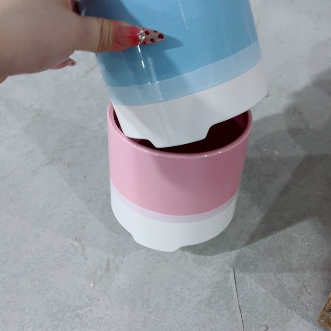 有孔，陶瓷花盆满10米包邮发货