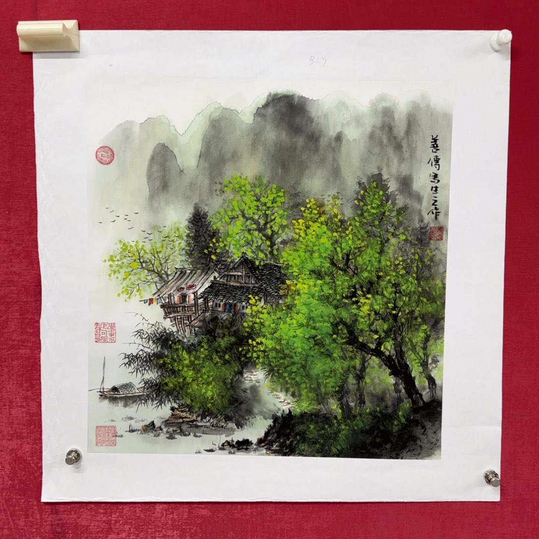 国画善传老师国画精品