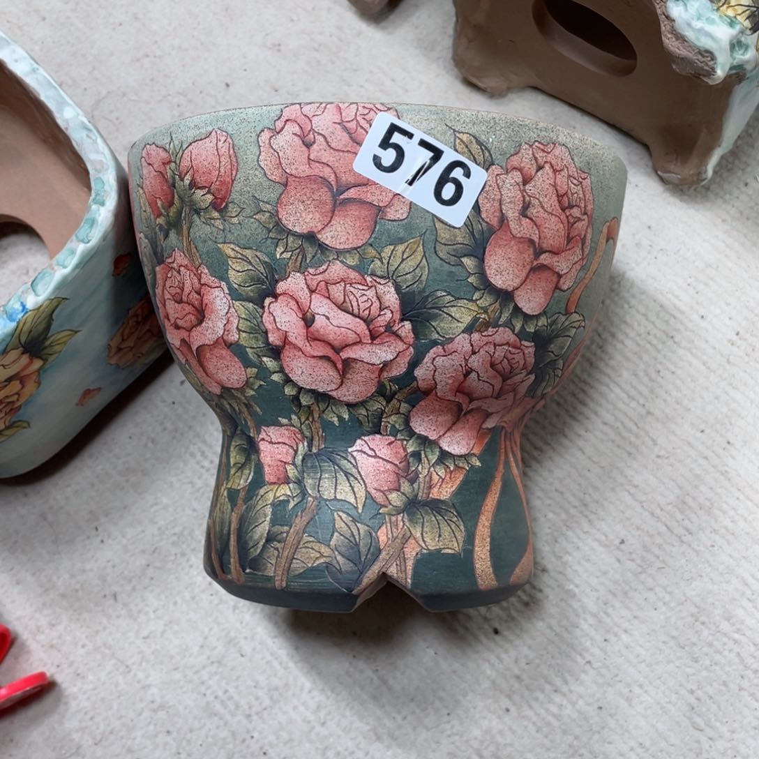 紫砂花盆丽***丽陶瓷多肉花盆精品