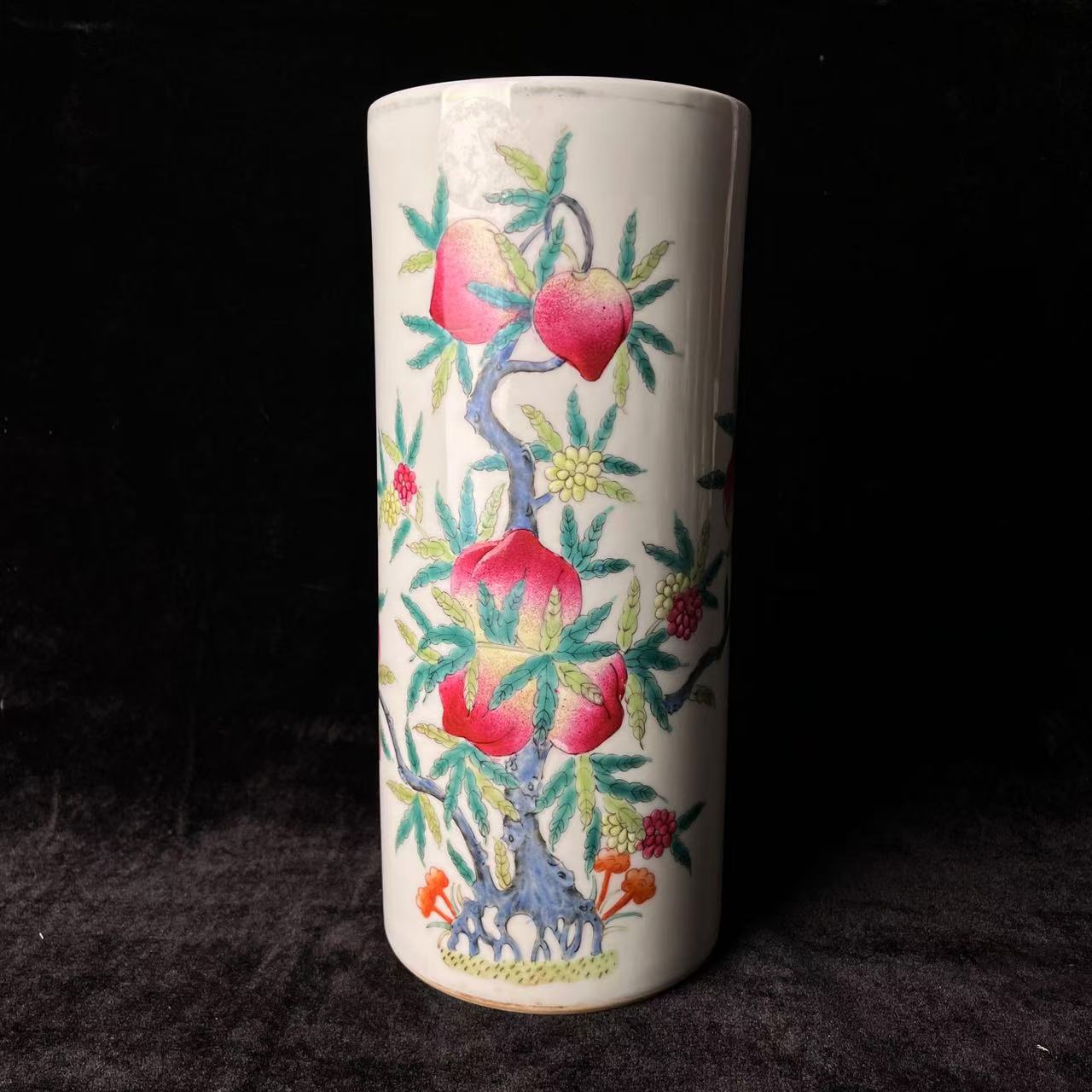 清代时期九桃帽筒