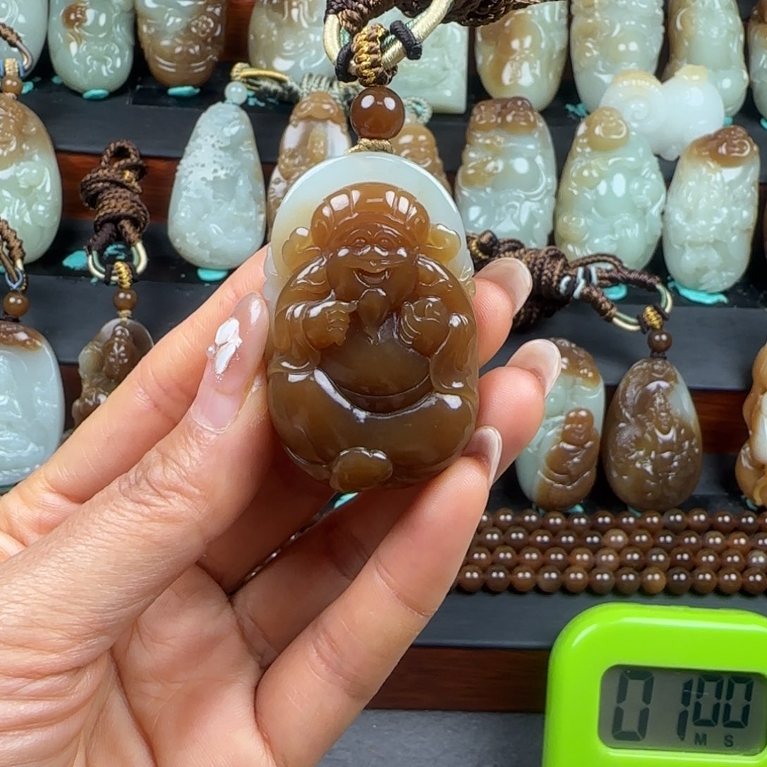 和田玉挂件未镶嵌宝*