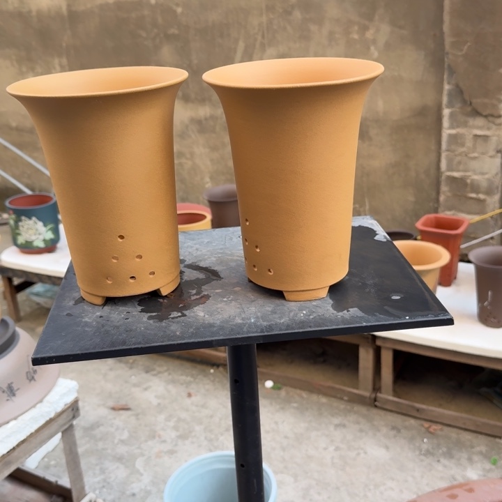 高度22口径17俩只 紫砂