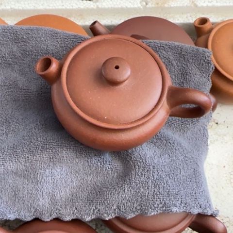 紫砂茶壶香***甌红降坡泥160c c