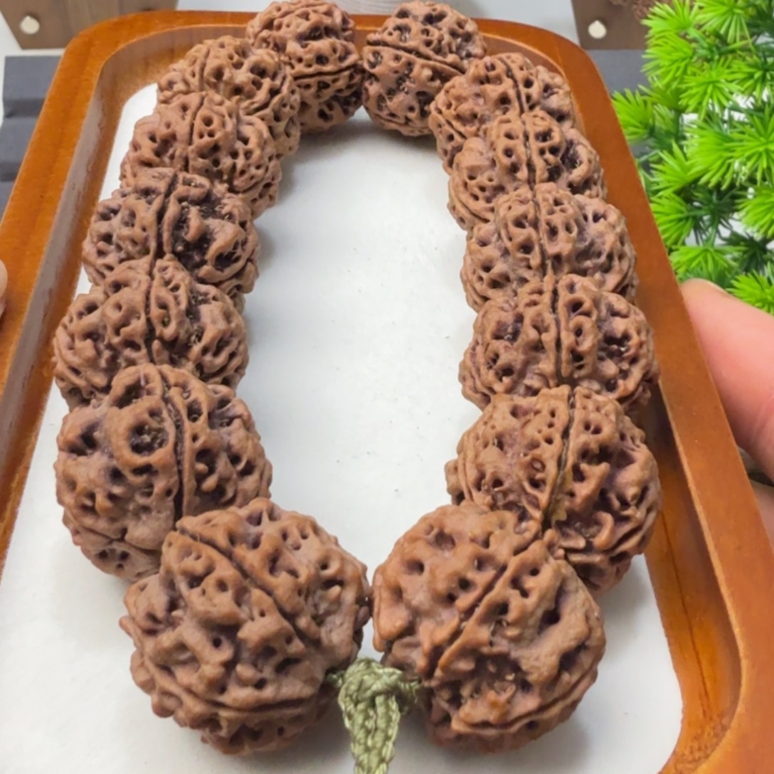 吊坠金刚菩提粗筋大镂空蜂窝双龙超头