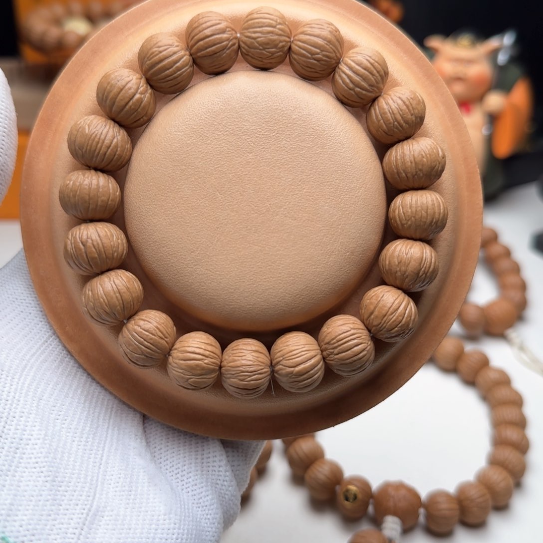 猴头核桃手串绵*13.34发烧级土豪猴头手串