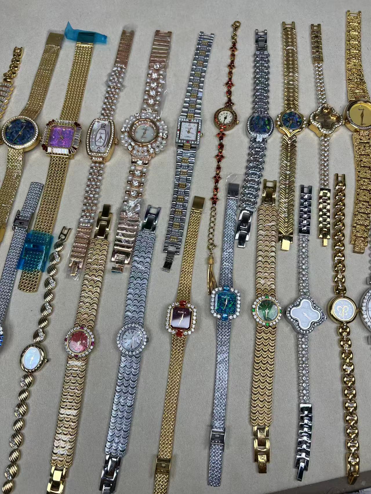 女士时尚手表复古高级轻奢库存腕表（实物已直播间展示为准）