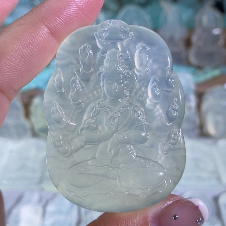 岫玉吊坠未镶嵌吊坠