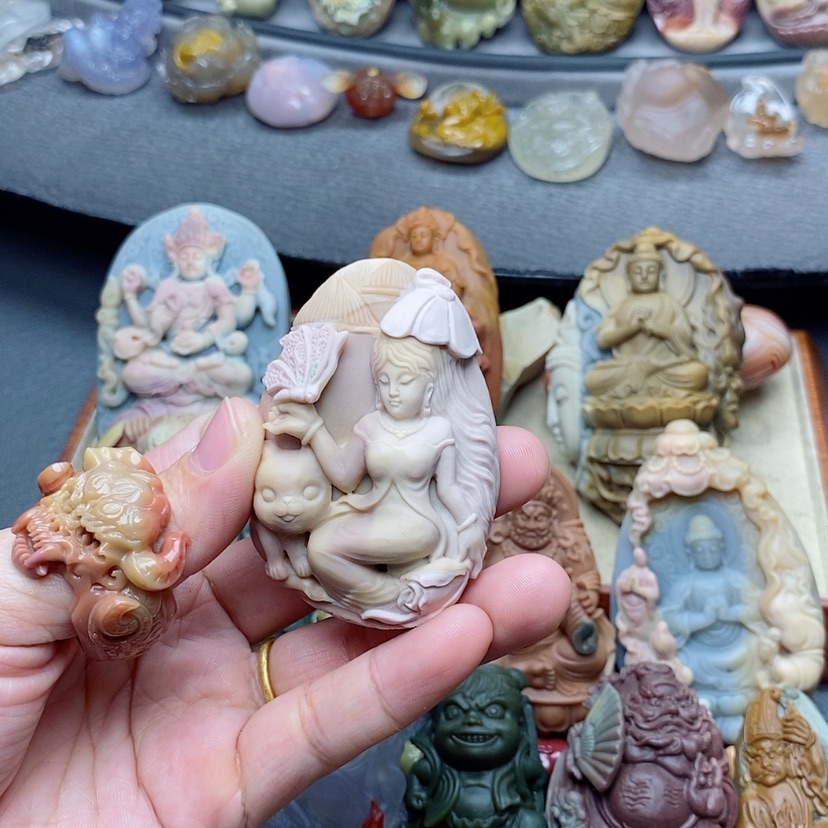 【闪购商品】未镶嵌定制石英质玉吊坠