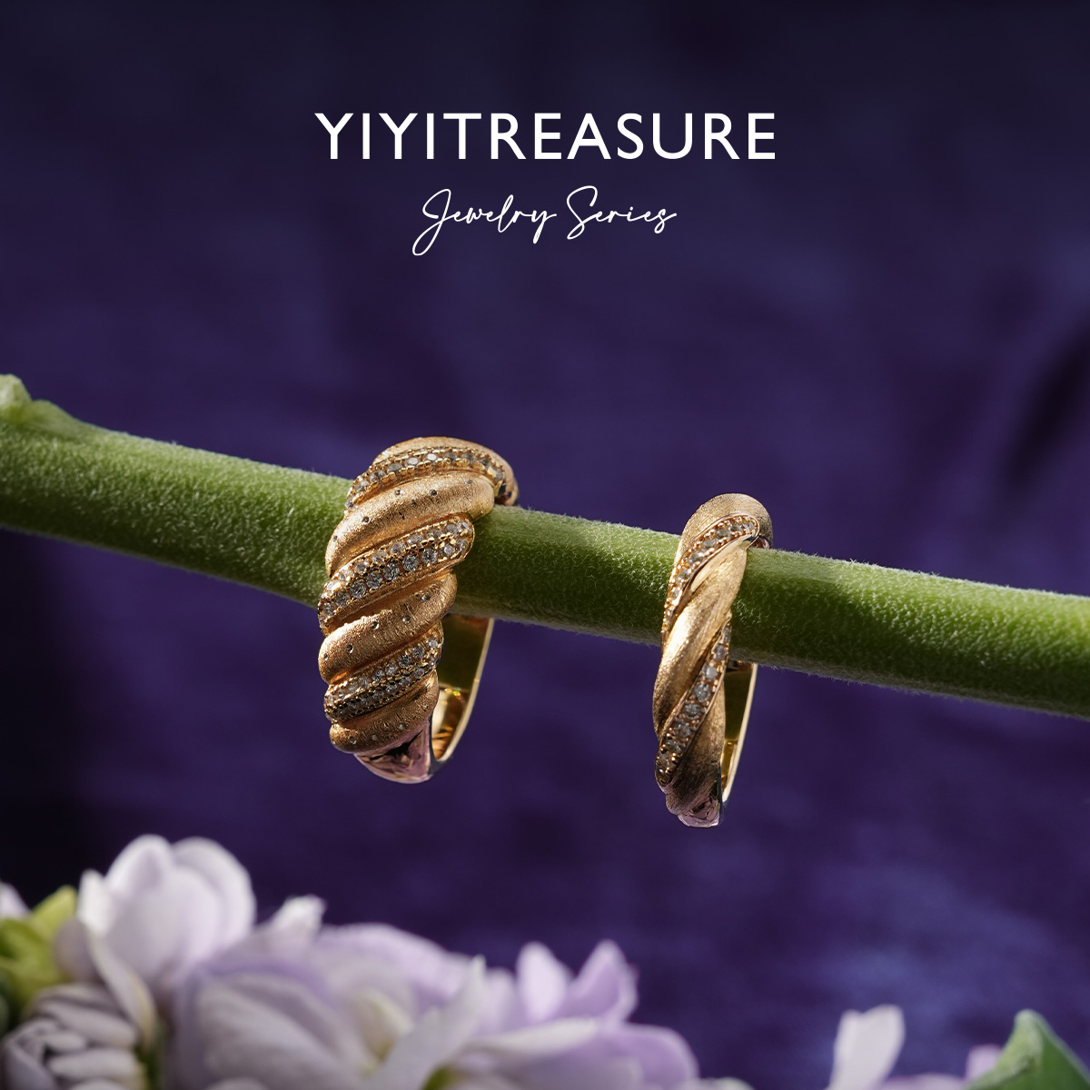 译依YIYI 穗禾丰盈--s925银意大利拉丝BEWZB070